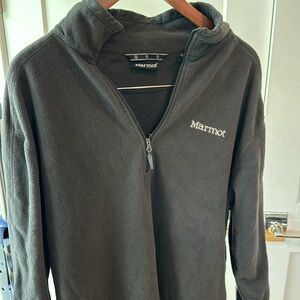 XL Gray Marmot Fleece Pullover